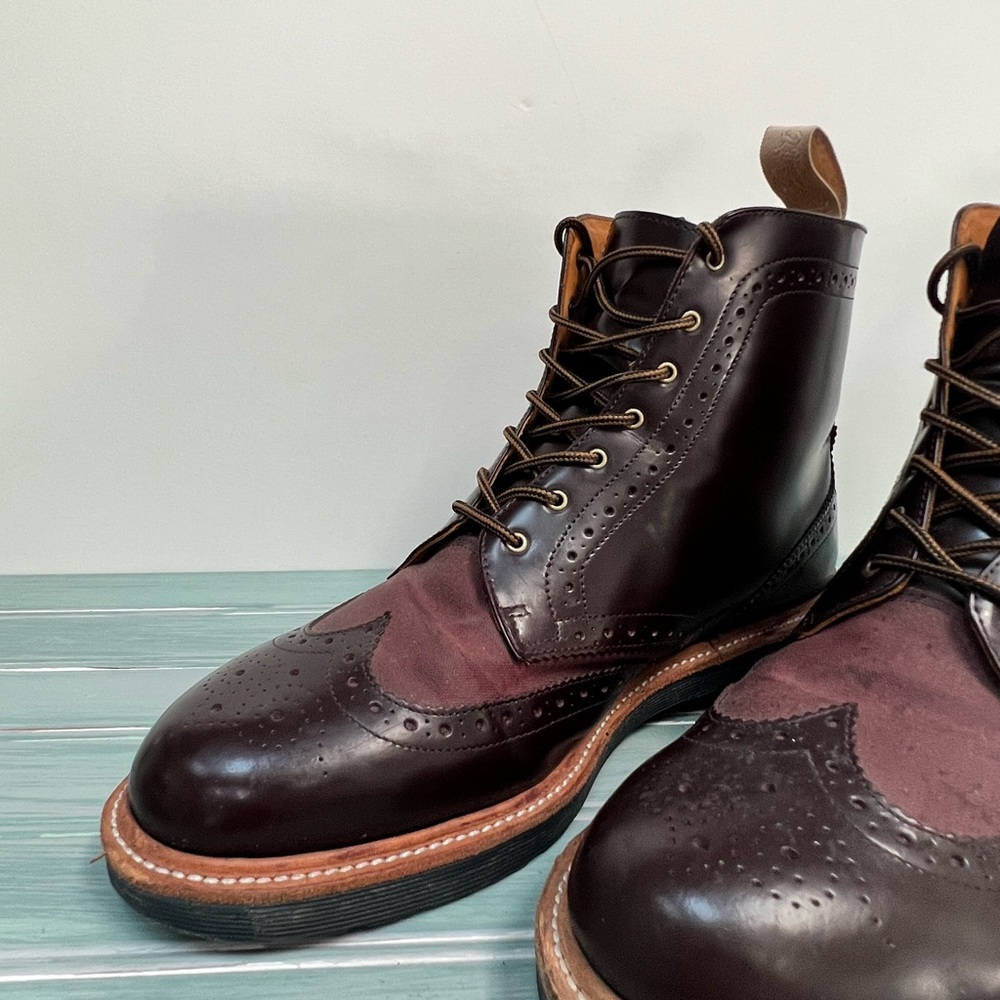 Dr Martens Wingtip Boots - Picture 3 of 10